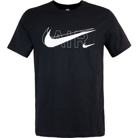 nike air t shirt schwarz mit druck bilder